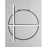 Lampa wisząca Gallo Round LED | Nowoczesny design, 52cm
