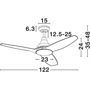 Lampa Sufitowa Helicopter LED - Designerski Blask | Decolab24