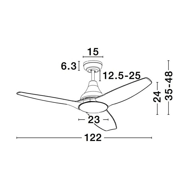 Lampa Sufitowa Helicopter LED - Designerski Blask | Decolab24
