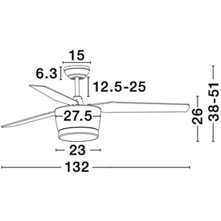 Lampa Sufitowa Helicopter LED | Design Decolab24