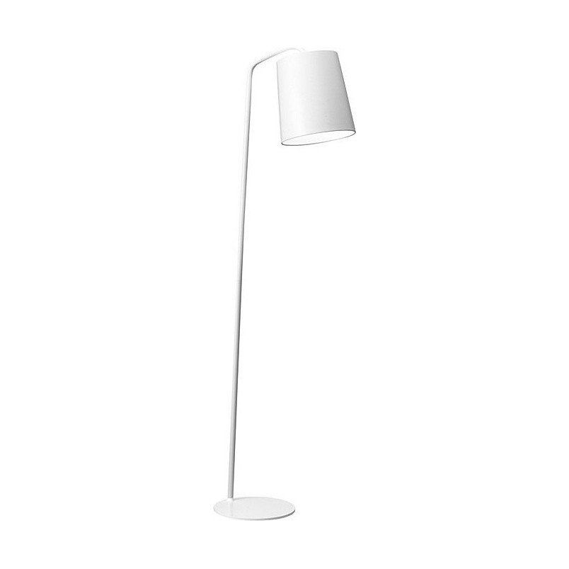 Lampa podłogowa Loft Simple biała | Decolab24