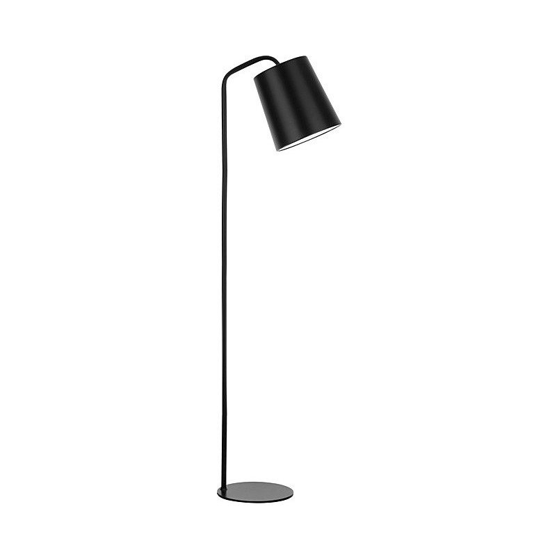 Lampa podłogowa loft Simple czarna | Decolab24