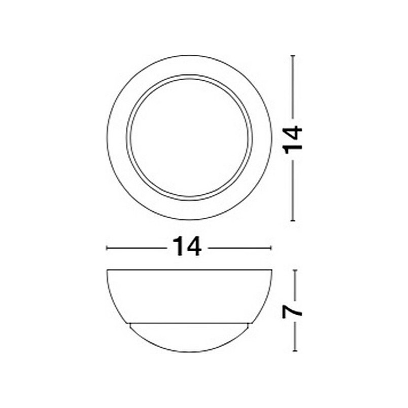 Kinkiet Roundy LED - Nowoczesny, Regulowany | Decolab24