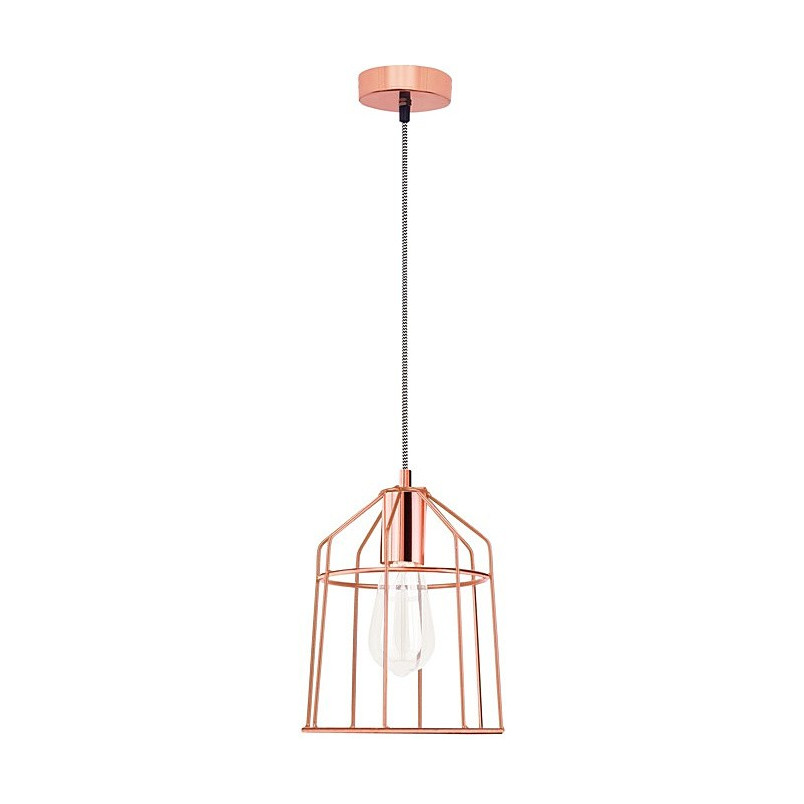 Lampa wisząca Hugo, miedź, E27 | Decolab24