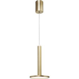 Złota lampa wisząca LED Plato - Glamour | Decolab24