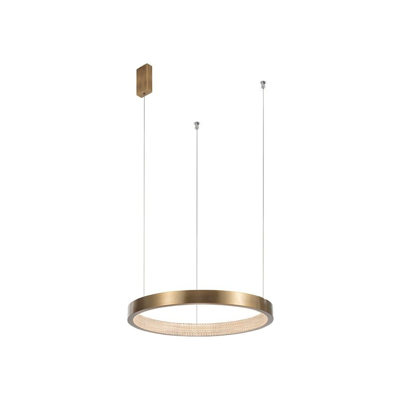 Lampa Wisząca Glamour Redo LED Mosiężna | Decolab24