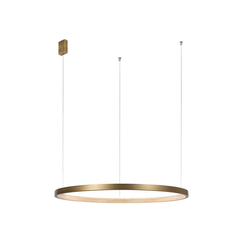 Lampa Wisząca Glamour Redo LED Mosiężna | Decolab24