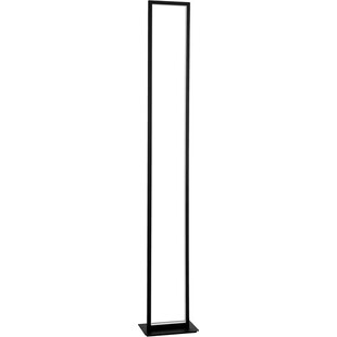 Lampa podłogowa minimalistyczna Frame LED czarna