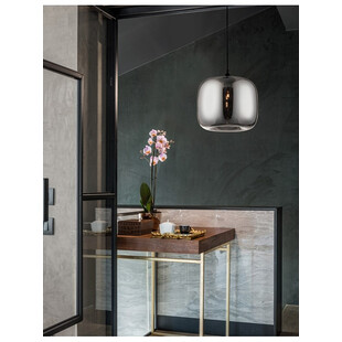 Lampa wisząca szklana Zandor II | Nowoczesny design, E27