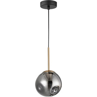 Lampa wisząca szklana kula Dent 15cm - Decolab24