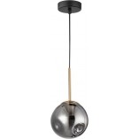 Lampa wisząca szklana kula Dent 15cm - Decolab24