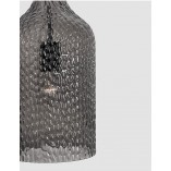 Lampa wisząca szklana Tauron | Szkło dymione, E27 - Decolab24
