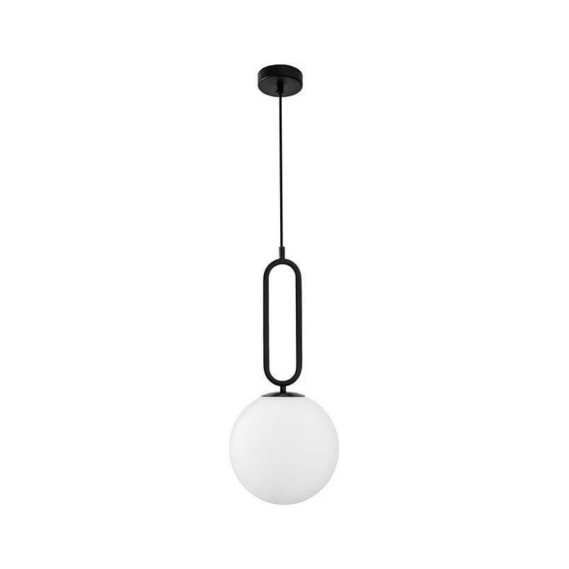 Lampa wisząca szklana kula Bullet 25cm | Decolab24