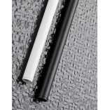 Lampa wisząca tuba czarna LED - Minimalistyczny design | Decolab24