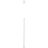 Lampa wisząca tuba biała - Minimalistyczny design | Decolab24