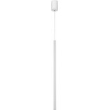 Lampa wisząca tuba biała - Minimalistyczny design | Decolab24