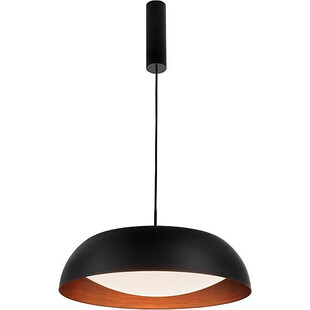 Lampa Wisząca LED Stansted Czarna 60cm - Nowoczesny Design