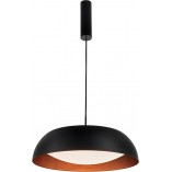 Lampa Wisząca LED Stansted Czarna 60cm - Nowoczesny Design