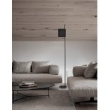 Lampa podłogowa czarna Manaya - Minimalistyczny design | Decolab24