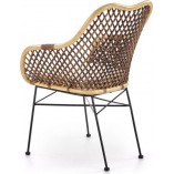 Krzesło rattanowe Halmar K336 | Komfortowy design w Twoim domu