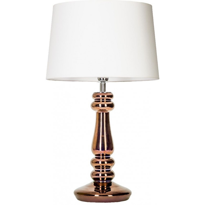 Lampa stołowa szklana biała Petit Trianon | 4Concept