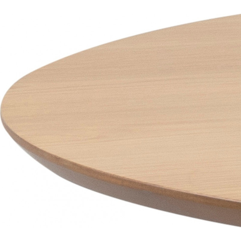 Stół okrągły Actona Roxby | Dąb / Czarny | 105cm