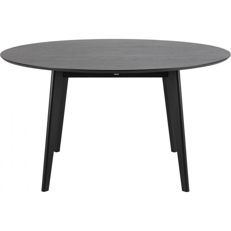 Stół Okrągły Roxby Actona | Czarny Fornir | 105cm