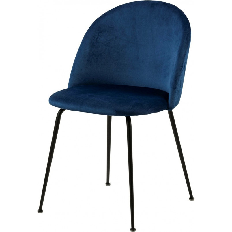Krzesło Louise granatowe Actona | Elegancki design