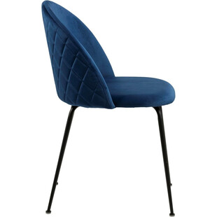 Krzesło Louise granatowe Actona | Elegancki design