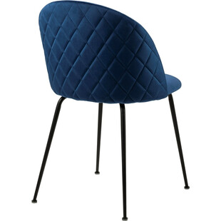 Krzesło Louise granatowe Actona | Elegancki design