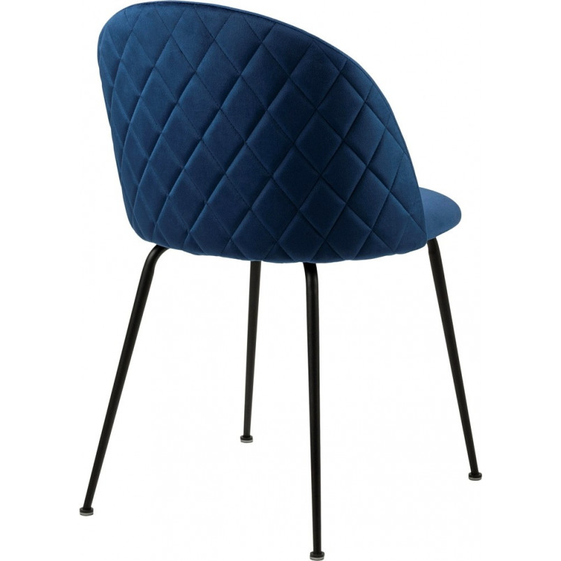 Krzesło Louise granatowe Actona | Elegancki design