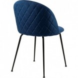 Krzesło Louise granatowe Actona | Elegancki design