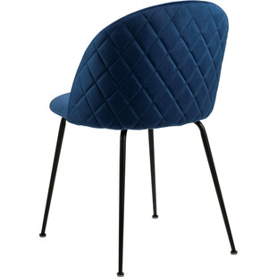 Krzesło Louise granatowe Actona | Elegancki design