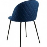Krzesło Louise granatowe Actona | Elegancki design