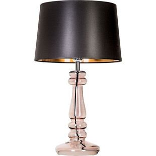 Lampa stołowa szklana czarna 4Concept Petit Trianon - Glamour | Kup online