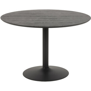 Stół okrągły Ibiza Actona | Czarny dąb | 110cm