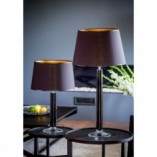 Lampa stołowa szklana Little Fjord Black | 4Concept