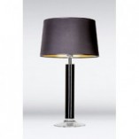 Lampa stołowa szklana Little Fjord Black | 4Concept