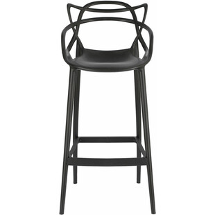 Krzesło barowe Lexi czarne | D2 Design - Komfort i styl