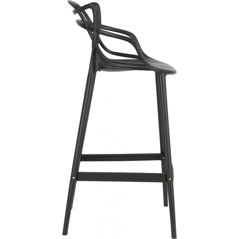 Krzesło barowe Lexi czarne | D2 Design - Komfort i styl