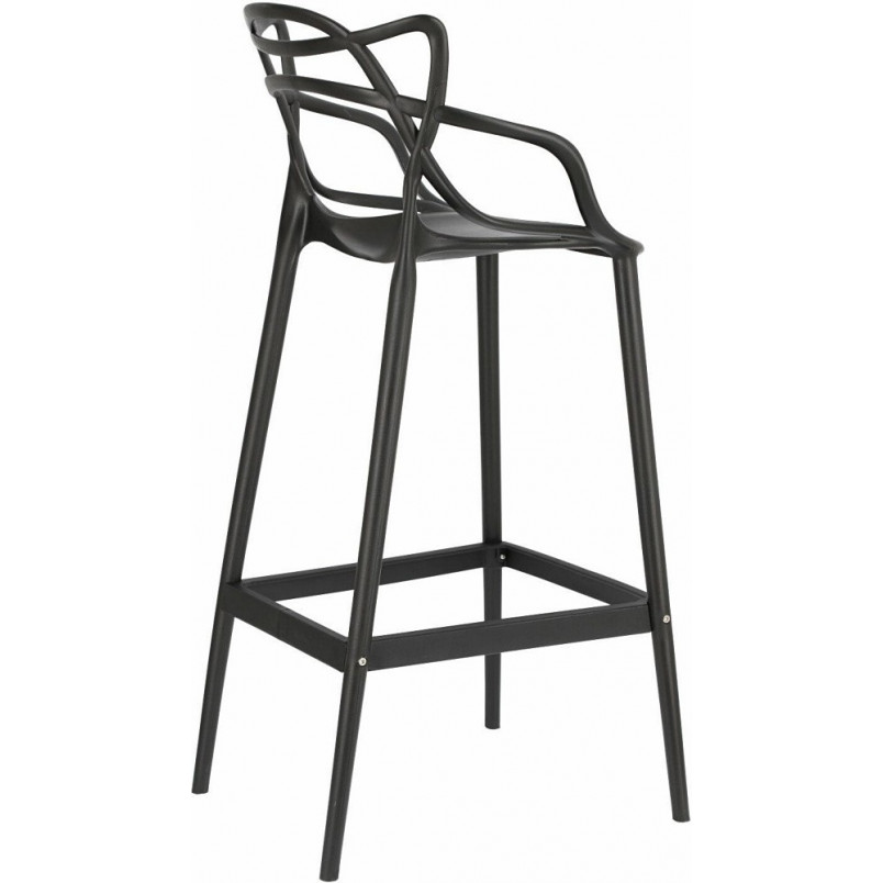 Krzesło barowe Lexi czarne | D2 Design - Komfort i styl