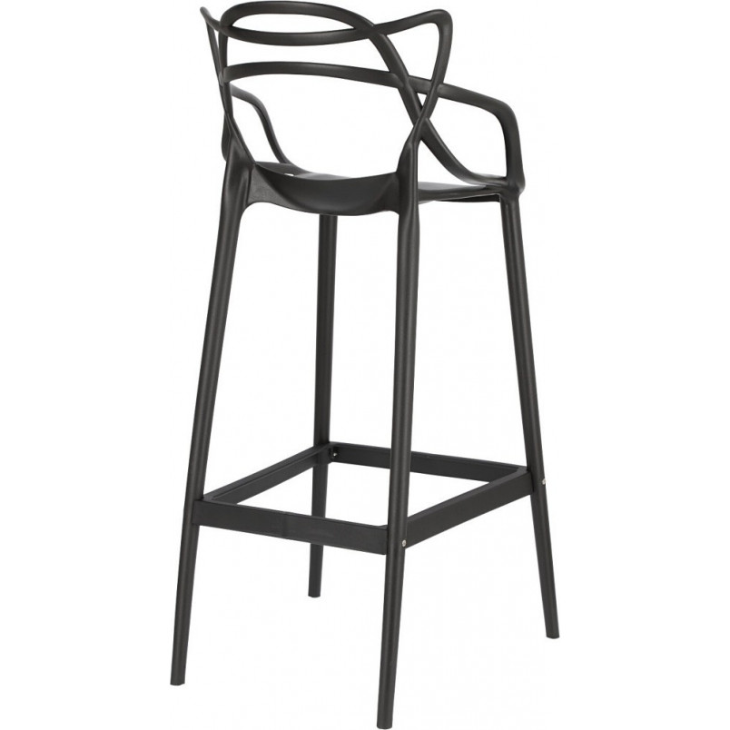 Krzesło barowe Lexi czarne | D2 Design - Komfort i styl