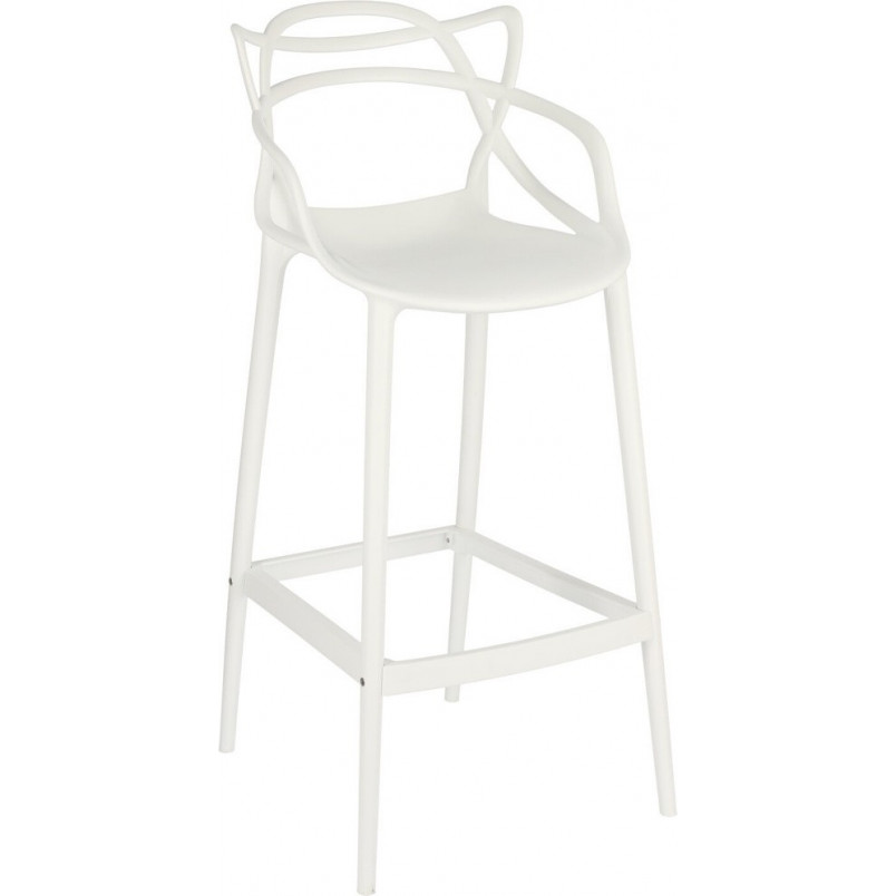 Krzesło barowe Lexi białe | D2 Design - Nowoczesny design