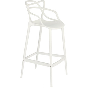 Krzesło barowe Lexi białe | D2 Design - Nowoczesny design