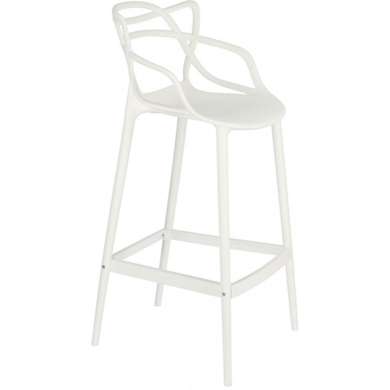 Krzesło barowe Lexi białe | D2 Design - Nowoczesny design