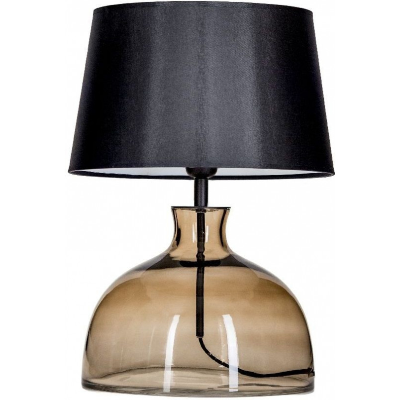 Lampa stołowa szklana Haga Taupe | 4Concept - Eleganckie oświetlenie