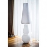 Lampa podłogowa biała Milano | 4Concept - Elegancki design