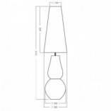Lampa podłogowa biała Milano | 4Concept - Elegancki design