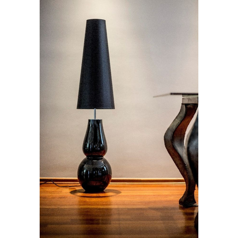 Lampa podłogowa czarna Milano | 4Concept - Elegancki design