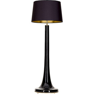 Lampa stołowa szklana Zürich Black Czarna marki 4Concept